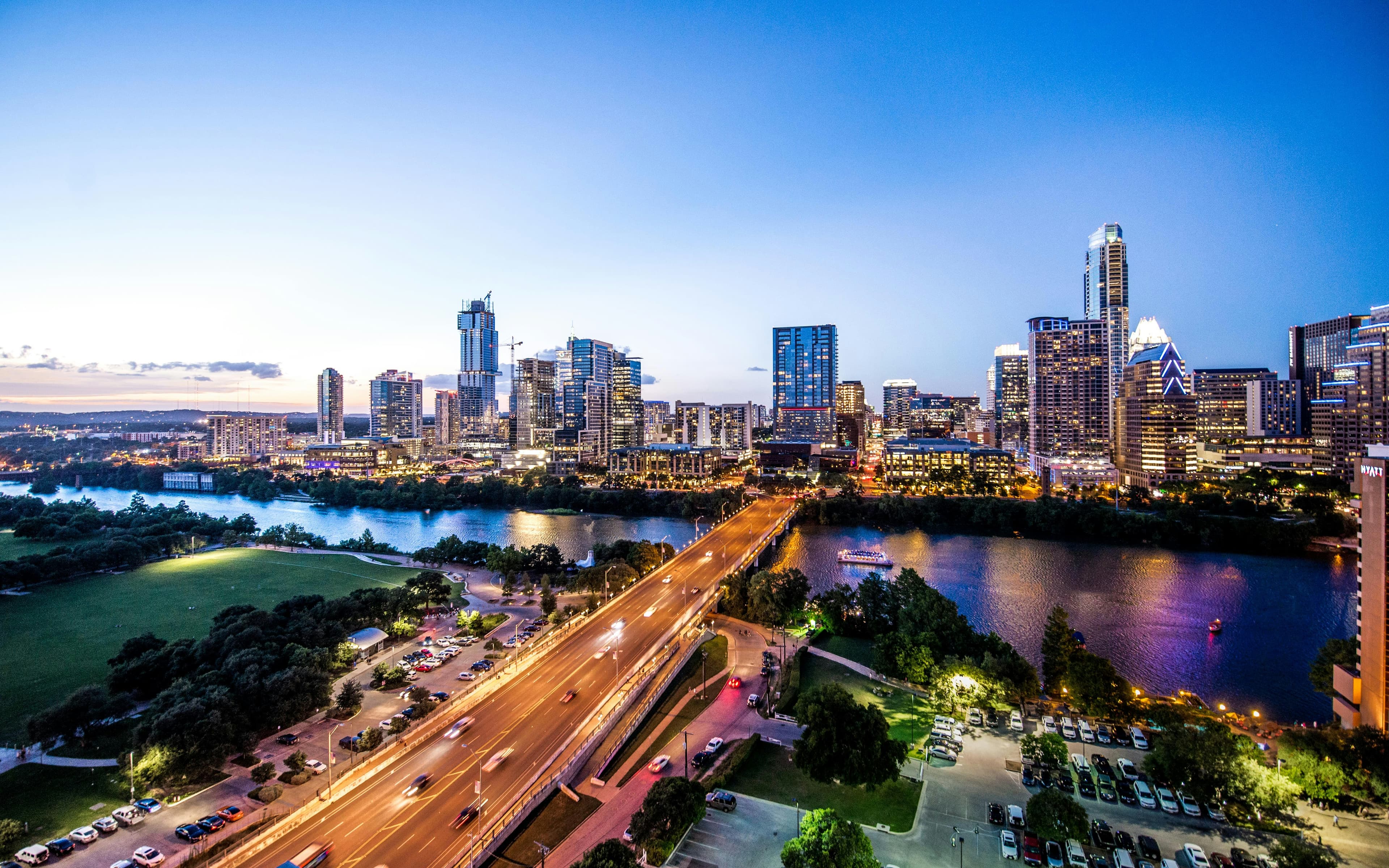 Austin city background